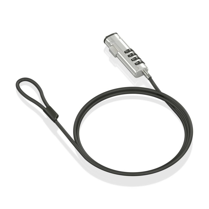 Cable Seguridad AISENS Combinacion 1.5m(ASLK-D50N05-BK)