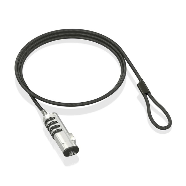 Cable Seguridad AISENS Combinacion 1.5m(ASLK-D50N05-BK)