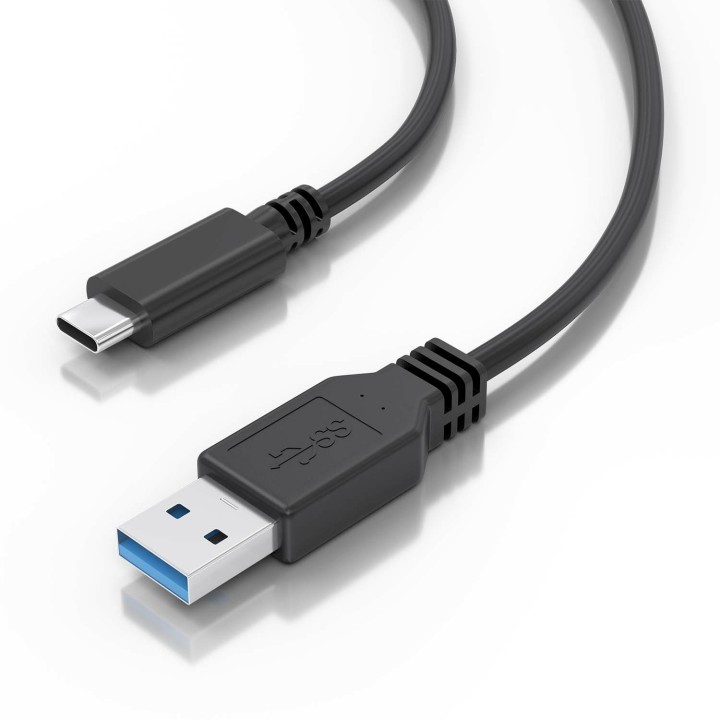 Cable AISENS USB-C/M a USB-A/M 2m Negro (A107-0860)