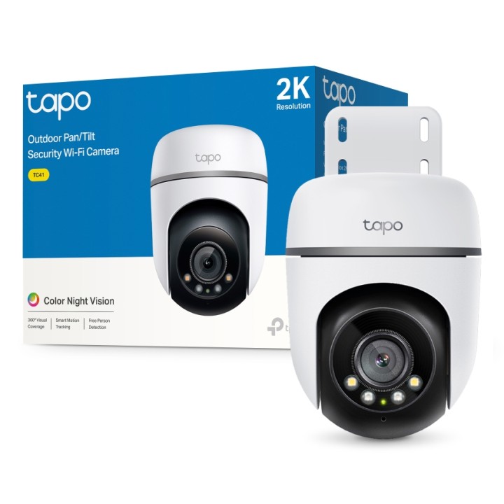 Cámara IP TP-Link 2K QHD Nocturna Int/Ext Blanca (TC41)