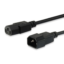 Cable Alimentación EQUIP C13/M a C14/H 3m (EQ112101)