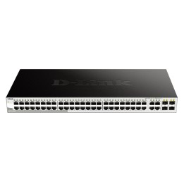 Switch D-Link 44xRJ45 GbE 4xSFP Negro (DGS-1210-48/E)