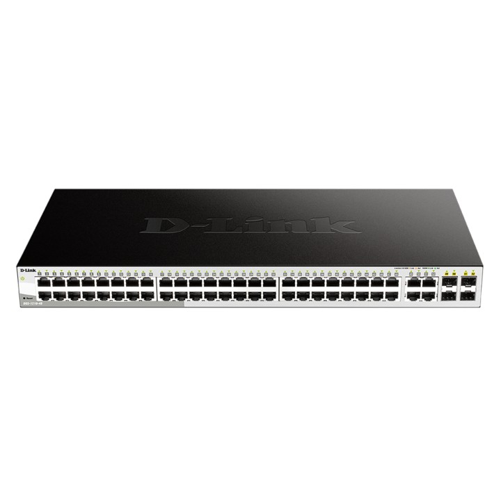 Switch D-Link 44xRJ45 GbE 4xSFP Negro (DGS-1210-48/E)