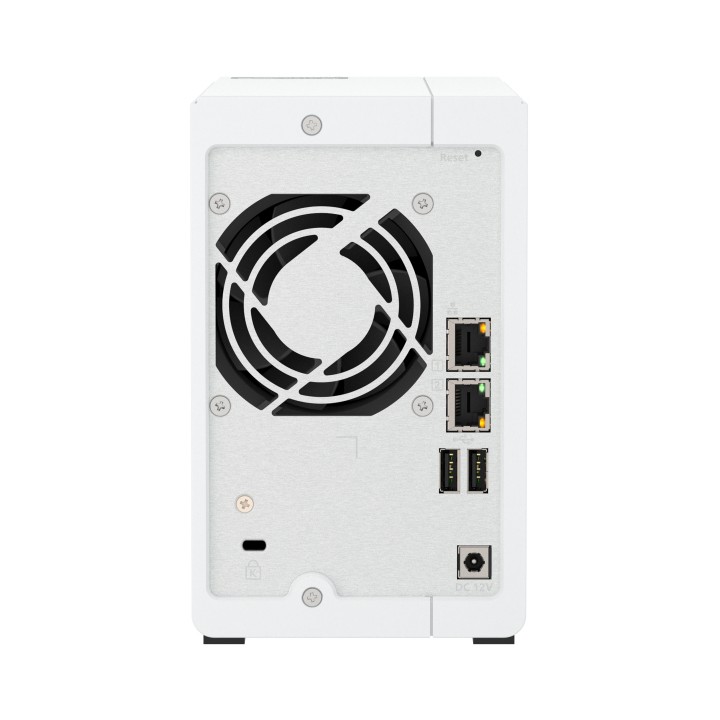 NAS QNAP 2 Bahías 4Gb USB-A RJ45 Blanco (TS-216G)