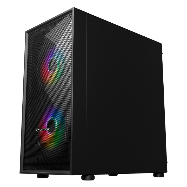 Caja Unyka Mir B200 ARGB mATX Mini-ITX Negra (UK113011)