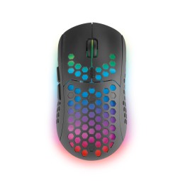 Ratón Mars Gaming RGB RF 2.4GHz 3200dpi Negro (MMW3)