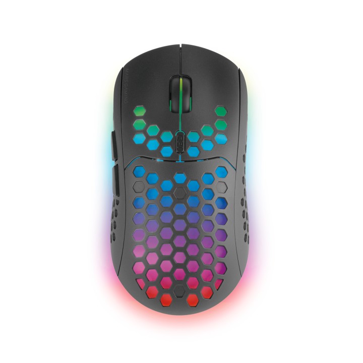 Ratón Mars Gaming RGB RF 2.4GHz 3200dpi Negro (MMW3)