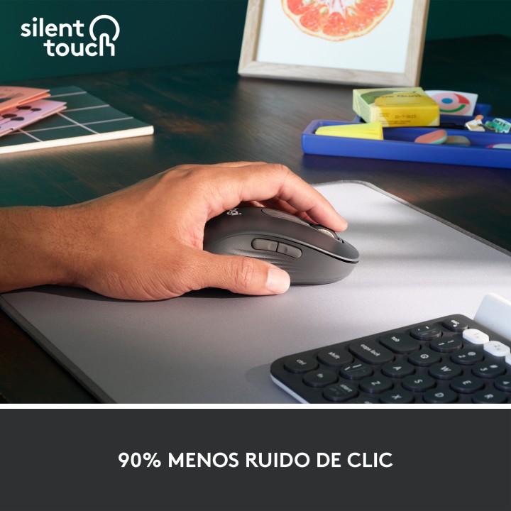 Ratón LOGITECH M650 RF BT Grafito (910-006239)