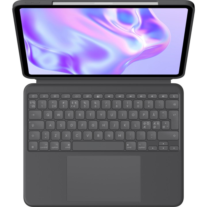 Funda+Teclado LOGITECH 13" Danés Grafito (920-012763)