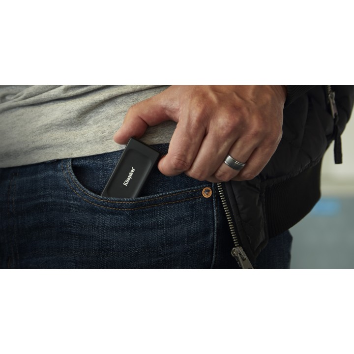 SSD Kingston 2Tb USB-C 3.1 Negro (SXS1000/2000G)