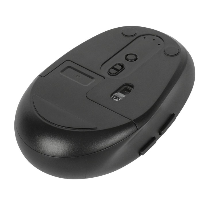 Ratón TARGUS Óptico RF 2.4GHz/BT 5.0 Negro (AMB582GL)