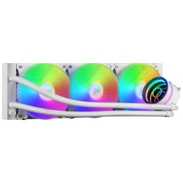 Ref. Líq. Mars Gaming 3x120mm FRGB Blanca (MLONE360W)