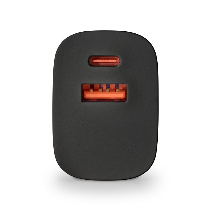 Cargador Pared NGS 1xUSB-C 1xUSB-A 45W Negro (BUD45W)