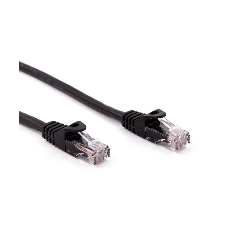 Cable de Red NILOX RJ45 UTP Cat.6 2m Negro (NXCRJ4502)