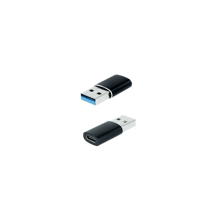 Nanocable USB-A/M 3.1 a USB-C/H Negro (10.02.0012)