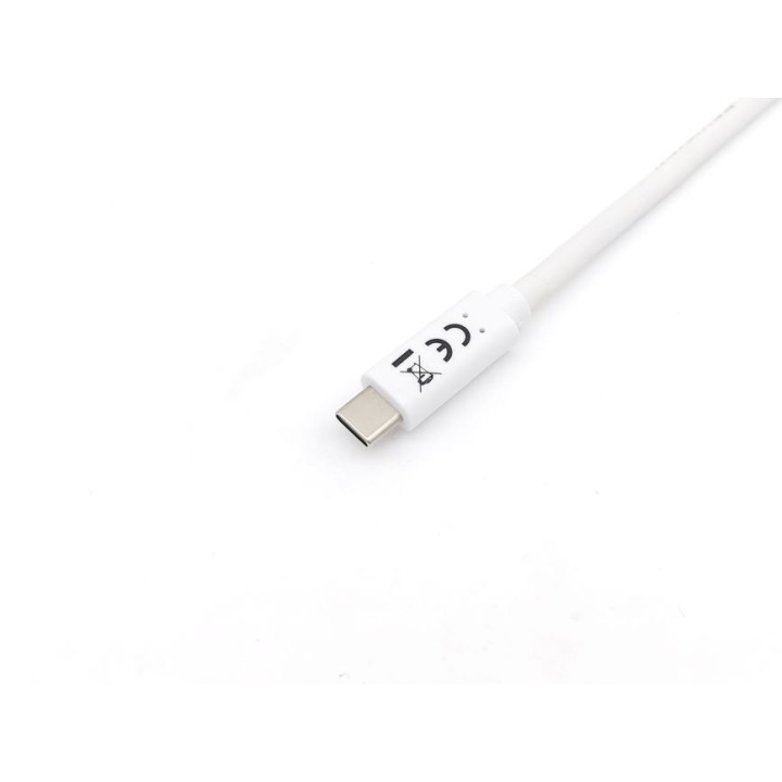 Cable EQUIP USB-C/M a USB-C/M 2m Blanco (128362)