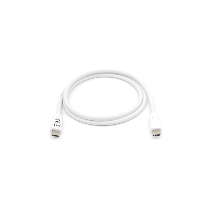 Cable EQUIP USB-C/M a USB-C/M 2m Blanco (128362)
