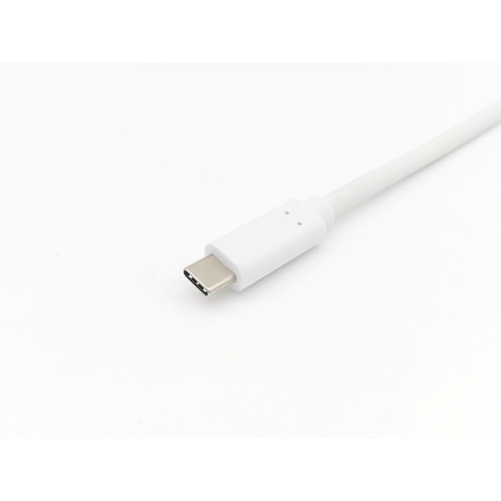 Cable EQUIP USB-C/M a USB-C/M 2m Blanco (128362)