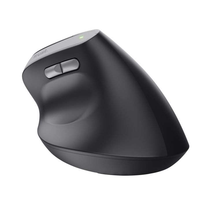 Ratón Vertical Trust TM-270 Óptico RF Negro (25371)