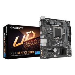 GIGABYTE H610M H V3 DDR4:(1700) 2DDR4 VGA HDMI DVI mATX