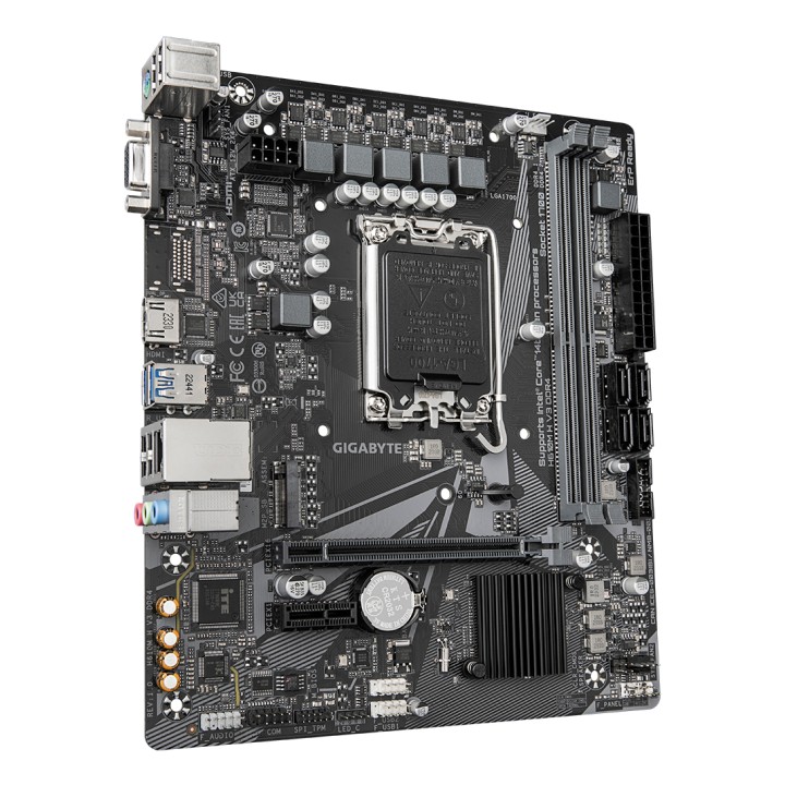 GIGABYTE H610M H V3 DDR4:(1700) 2DDR4 VGA HDMI DVI mATX