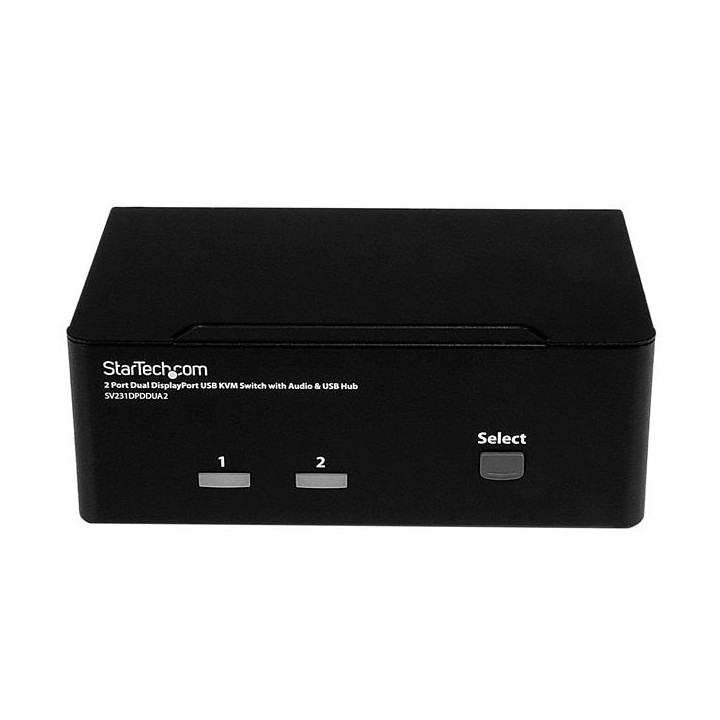 Conmutador STARTECH KVM 2p Displayport (SV231DPDDUA2)