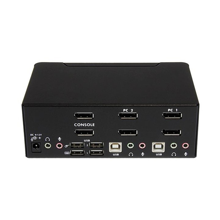 Conmutador STARTECH KVM 2p Displayport (SV231DPDDUA2)