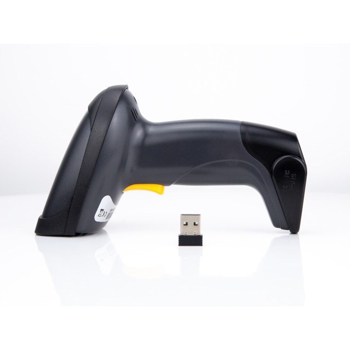 Lector EQUIP Código de Barras 1D RF Negro (351023)