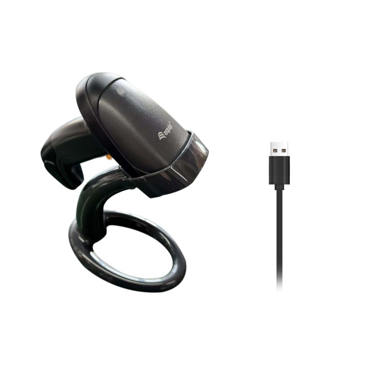 Lector EQUIP Código de Barras 1D RF Negro (351023)
