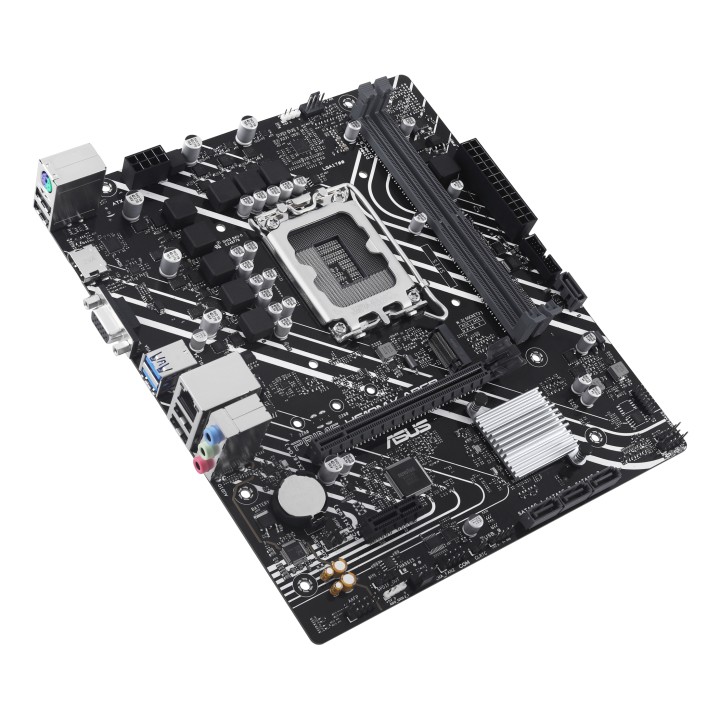 ASUS PRIME H610M-K ARGB: (1700) 2xDDR5 VGA HDMI mATX