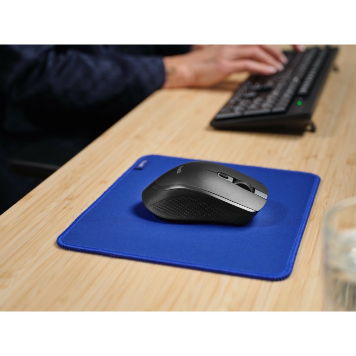 Ratón Trust Ozaa+ Óptico RF/Bluetooth Negro (24820)