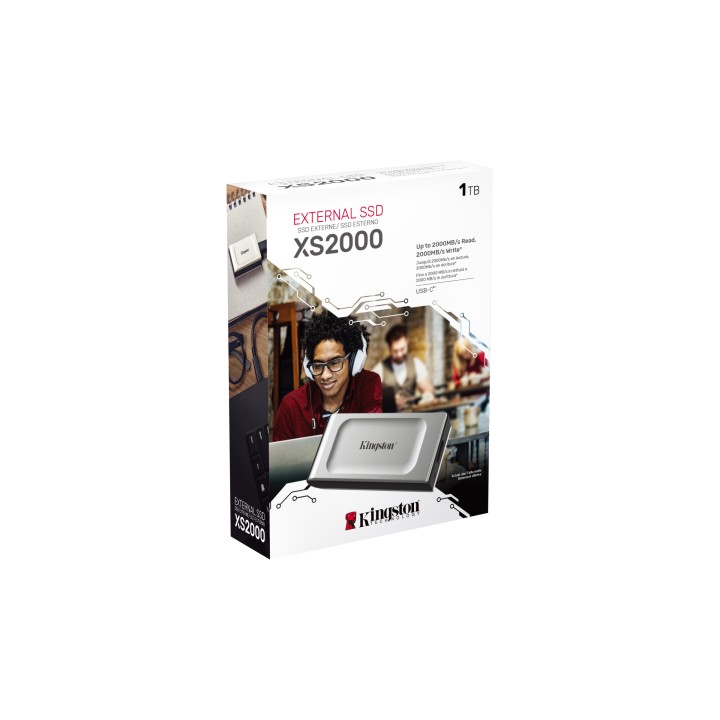 SSD Kingston XS2000 1Tb USB-C 3D NAND (SXS2000/1000G)