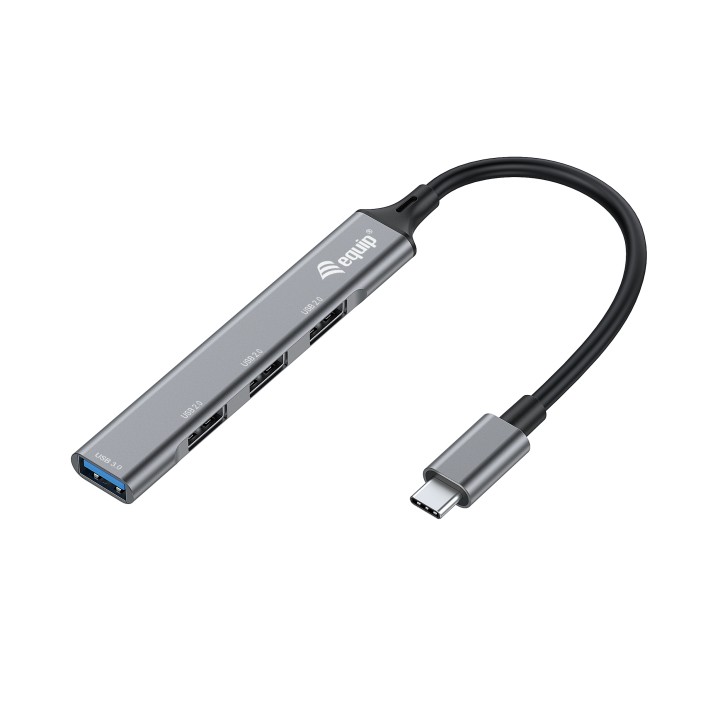 Hub EQUIP Life USB-C a 1xUSB-A 3.0 2xUSB 2.0 (EQ128961)