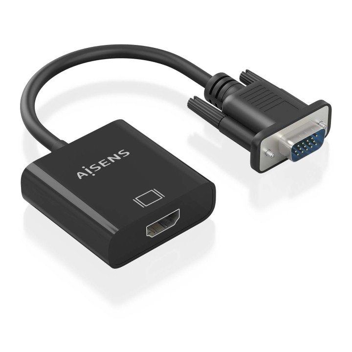 Conversor AISENS VGA/M a HDMI/3.5mm/mUSB/H (A115-0873)