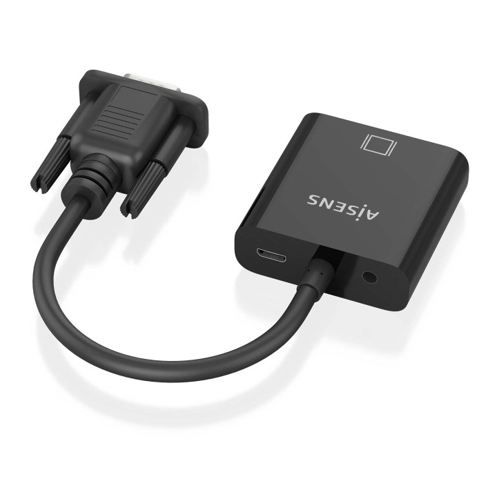 Conversor AISENS VGA/M a HDMI/3.5mm/mUSB/H (A115-0873)