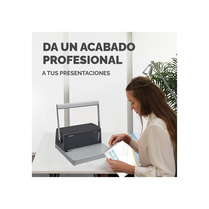 Encuadernadora de Espiral Fellowes Metal 100 (0030102)