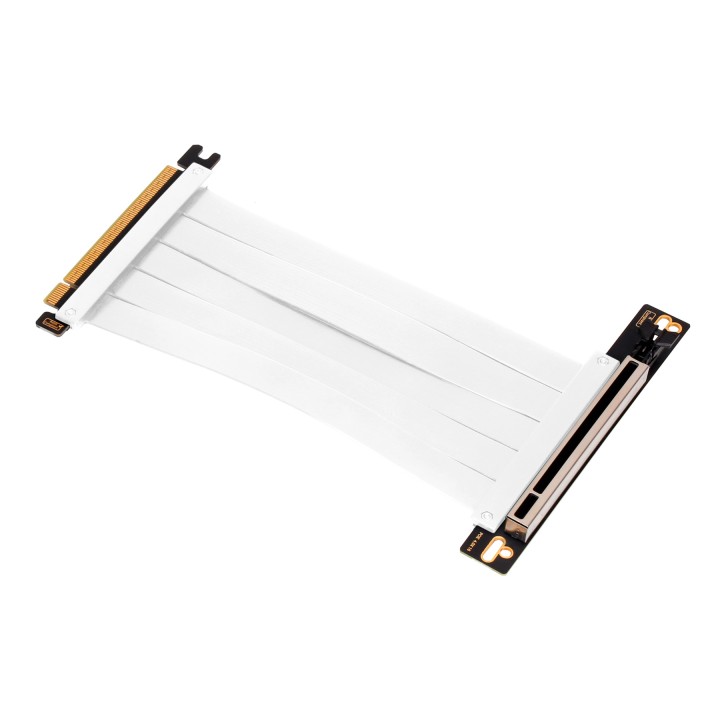 Cable Extensión Abysm Riser PCIe 4.0 Blanco (AB461701W)