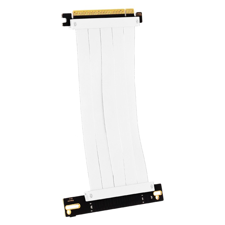 Cable Extensión Abysm Riser PCIe 4.0 Blanco (AB461701W)