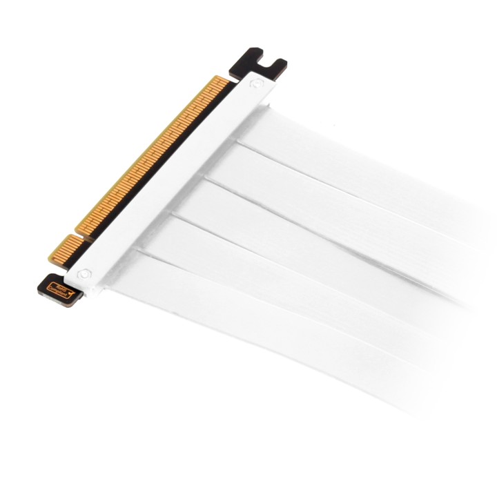 Cable Extensión Abysm Riser PCIe 4.0 Blanco (AB461701W)