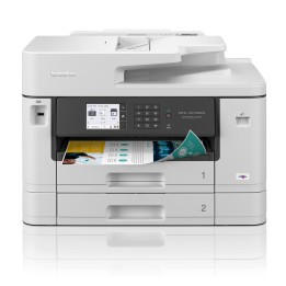 Multif BROTHER A3 Color Fax Dúplex Blanca (MFC-J5740DW)
