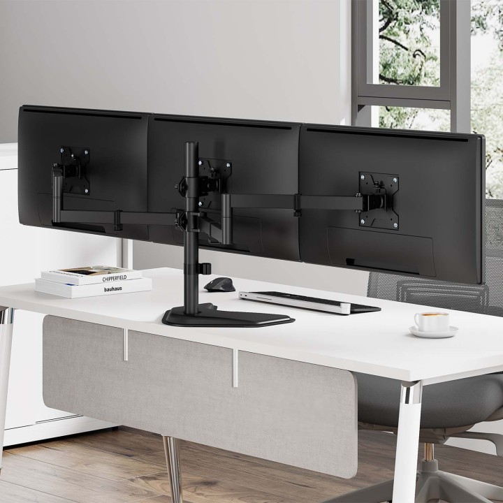 Soporte Mesa AISENS 3 Monitores 13"-27" (DT27TSR-287)