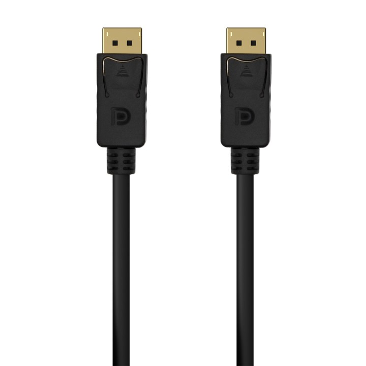 Cable AISENS DP DP/M a DP/M 0.5m Negro (A124-0548)