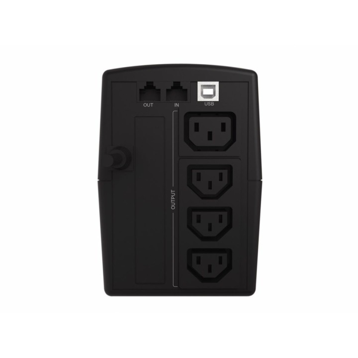 S.A.I. CONCEPTRONIC 1000VA 600W 4 Tomas Negra (ZEUS07E)