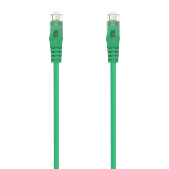 Latiguillo AISENS RJ45 Cat6a UTP 1.5m Verde (A145-0581)