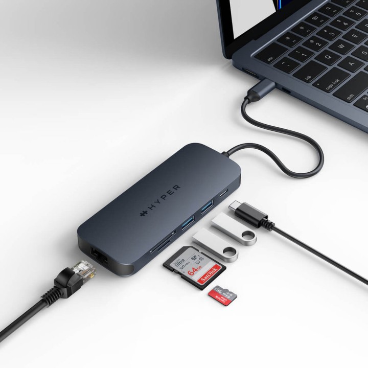 Hub TARGUS HyperDrive Next USB-C 8p Azul(HD4004GL)