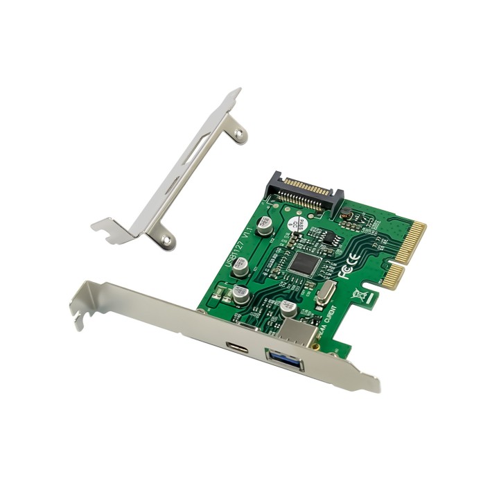 Controladora CONCEPTRONIC PCIe USB-A/C 3.1 (EMRICK09G)