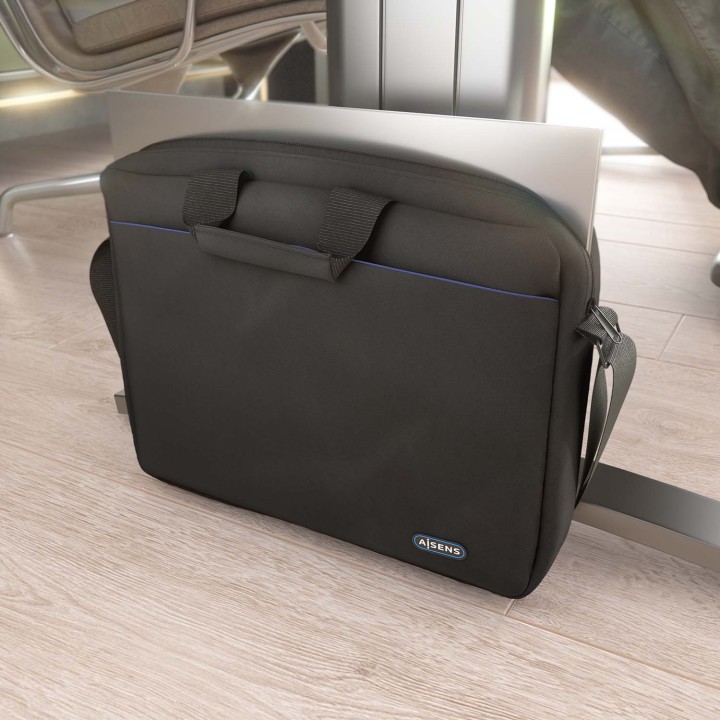 Maletín AISENS para Portátil 15.6" Negro(ASBG-BC024-BK)