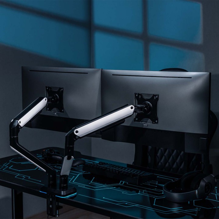 Soporte Mesa AISENS RGB 17-32" 2Brazos (DT32TSR-297)