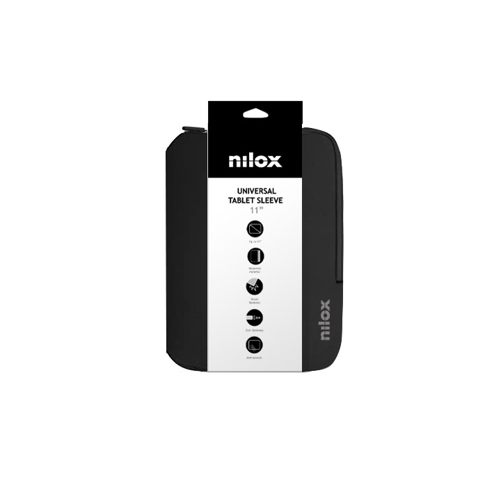 Funda NILOX Sleeve 11" Neopreno Negra (NXFS002)