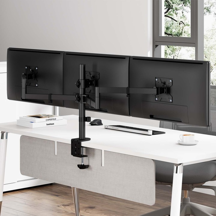 Soporte Mesa AISENS 3 Monitores 13"-27" (DT27TSR-281)